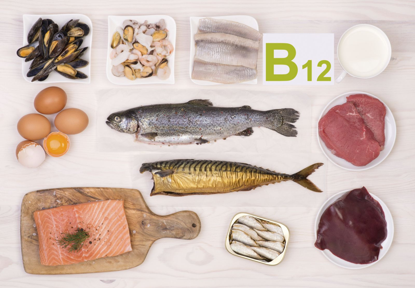 Simptomele deficientei de vitamina B 12