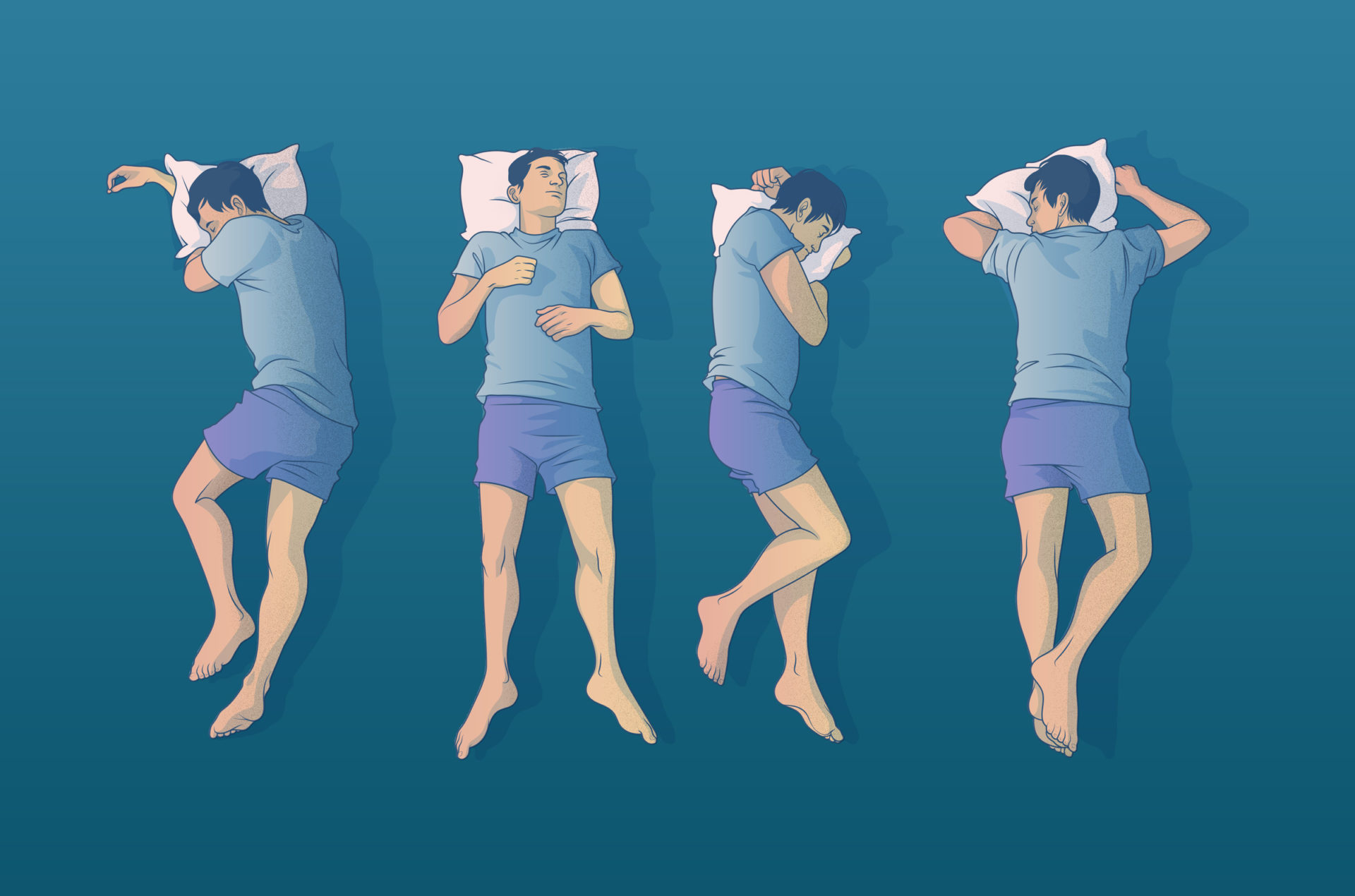 Pozitia in care dormim: avantaje si dezavantaje