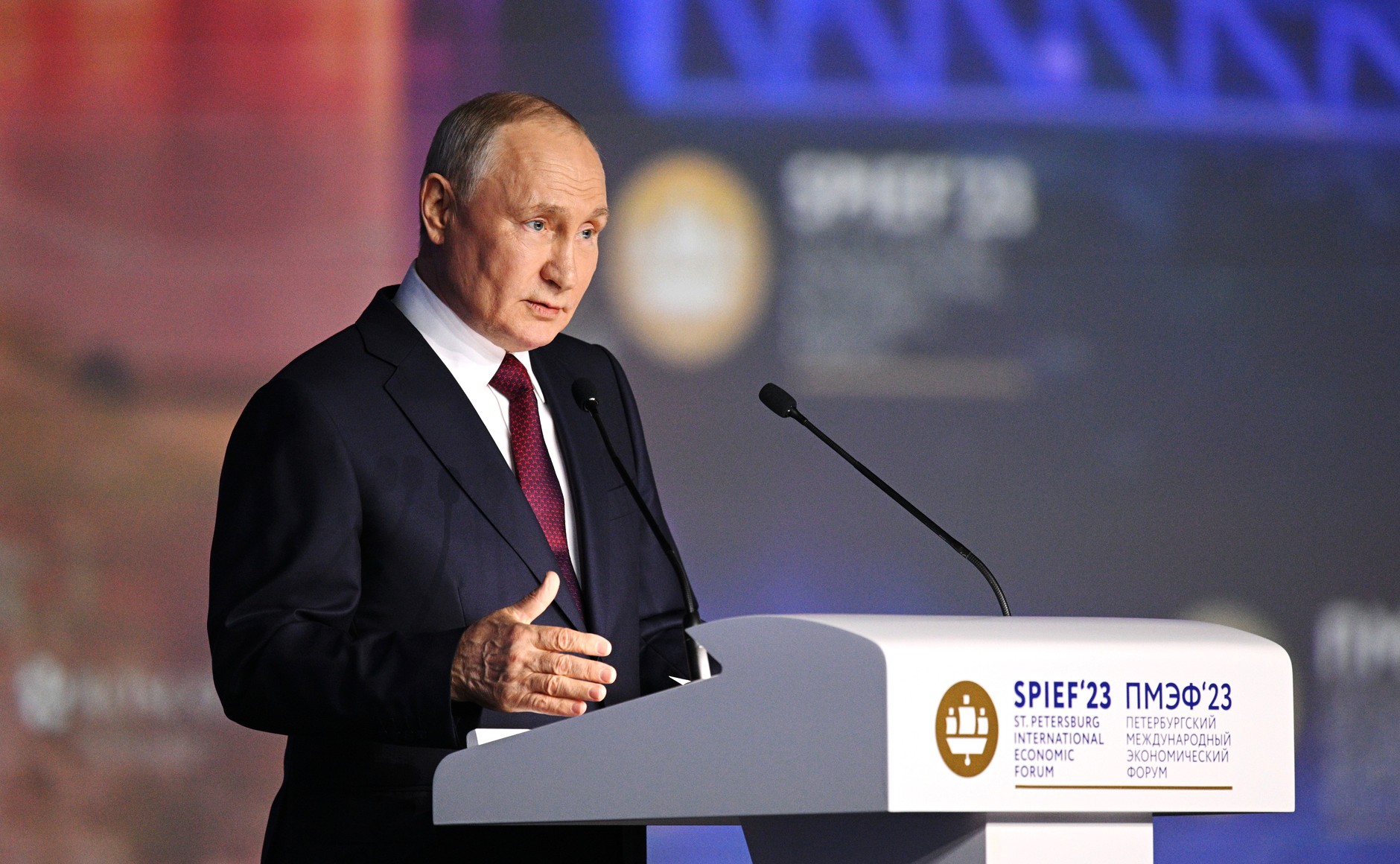 Prima aparitie a lui Vladimir Putin dupa rebeliunea mercenarilor