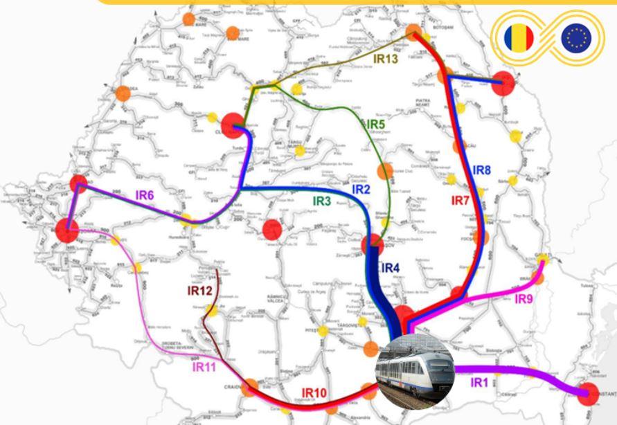 Sprijin UE pentru cumpararea a 37 de trenuri electrice in Romania