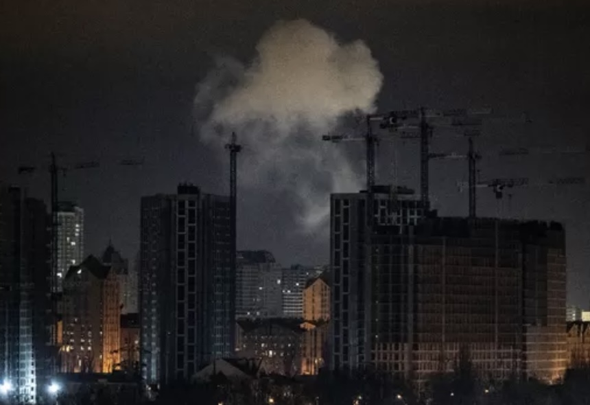 Cel mai mare atac rusesc asupra capitalei ucrainene, Kiev