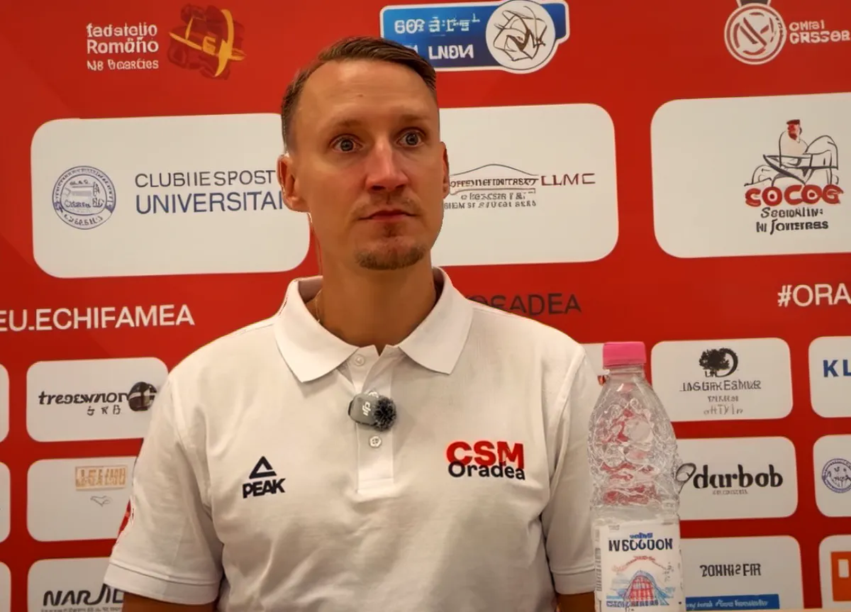 Antrenorul CSM Oradea: Ne-a lipsit calitatea in startul sezonului