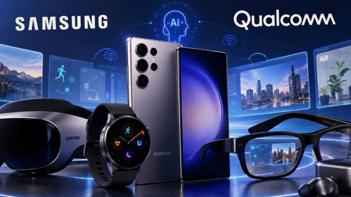 Samsung și Qualcomm construiesc un ecosistem AI global cu ceasuri, ochelari și XR